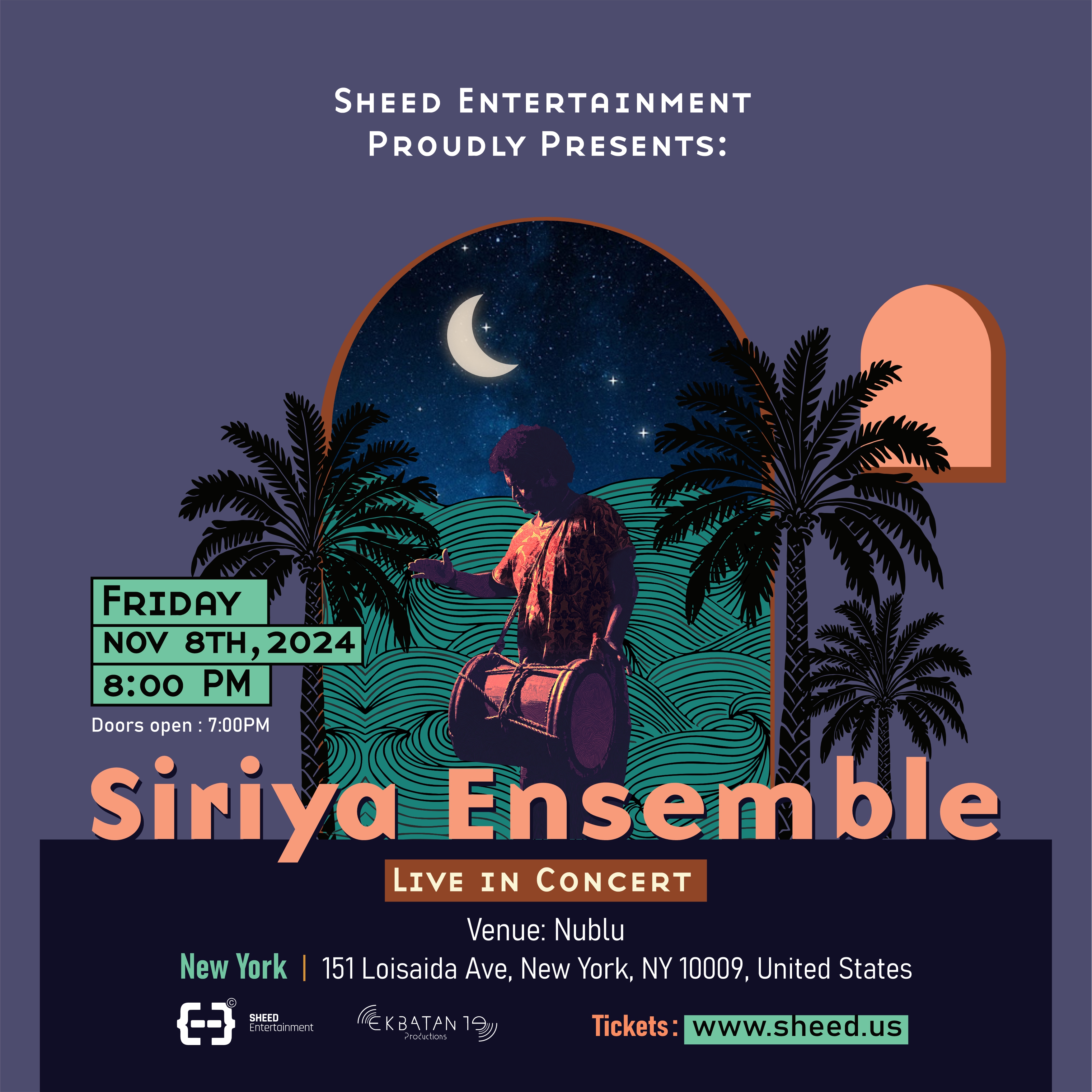 Siriya Ensemble Live in New York