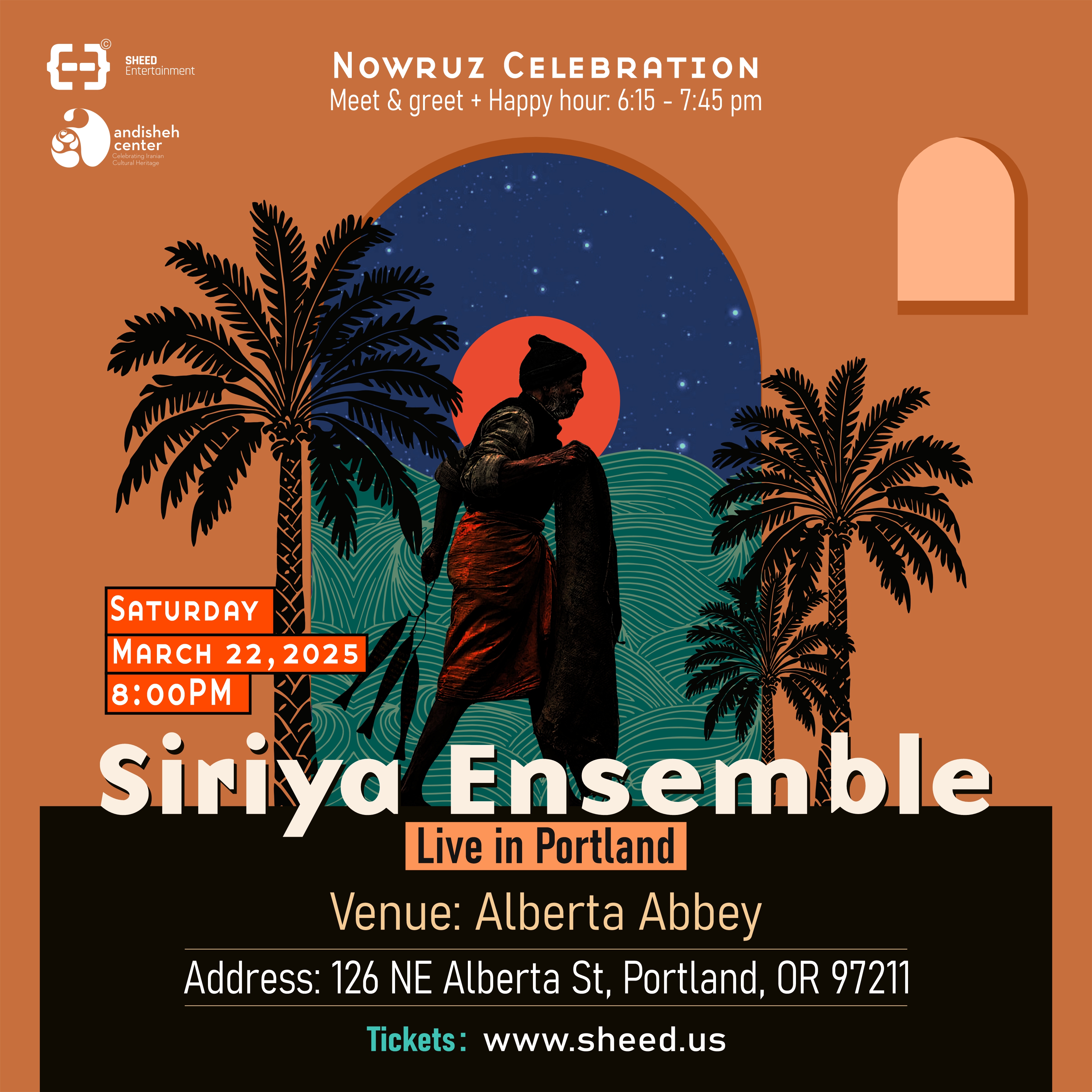 Siriya Ensemble Live in Portland